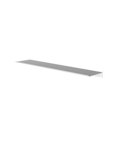 Hotbath &More Planchet 60 cm inclusief bevestigings rails Mat wit