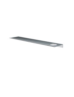 Hotbath &More Planchet 60 cm inclusief bevestigings rails met 1 uitsparing voor een zeepdispenser of beker RVS 316