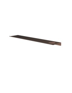 Hotbath &More Planchet 60 cm inclusief bevestigings rails met 1 uitsparing voor een zeepdispenser of beker Tuscan bronze