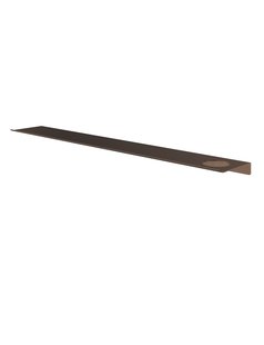 Hotbath &More Planchet 80 cm inclusief bevestigings rails met 1 uitsparing voor een zeepdispenser of beker Tuscan bronze