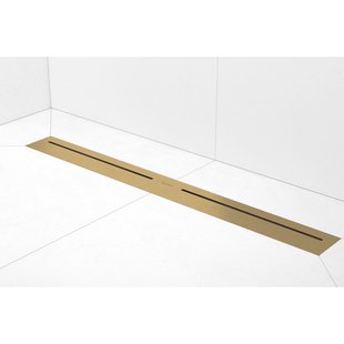 Douchegoot Easydrain PureFlow Dryphon 90 cm Brushed Brass