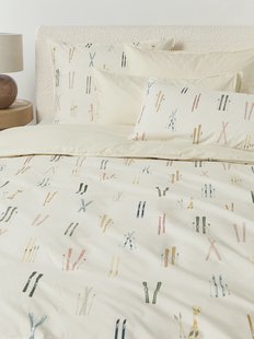 Winterdekbedovertrek Aspen van perkalkatoen