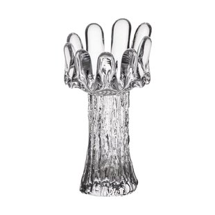 Kosta Boda Zonnebloem waxinelichthouder 18 cm Transparant