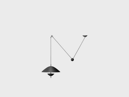 ferm LIVING - Lod Hanglamp Blackened Iron