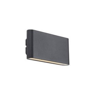 QAZQA Wandlamp zwart magnetisch incl. LED oplaadbaar - Batt