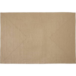 tectake® Gevlochten vloerkleed Vibe van jute, boho-stijl 160 x 230 cm