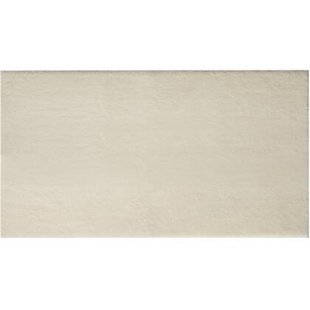tectake® Kortpolig vloerkleed Soft Zone 80 x 150 cm - Beige