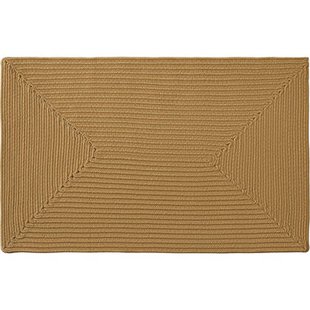 tectake® Gevlochten vloerkleed Raya in jute-look 60 x 90 cm - Bruin