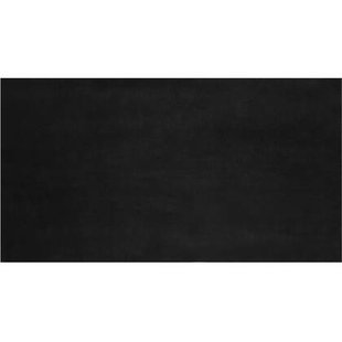 tectake® Kortpolig vloerkleed Soft Zone 60 x 110 cm - Zwart