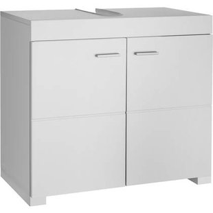 tectake® Wastafelonderkast Idris, 2 vakken, draagkracht 35 kg