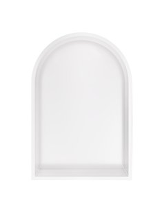 Hotbath &MORE Inbouwnis Toogmodel 30x45x10cm Mat Wit