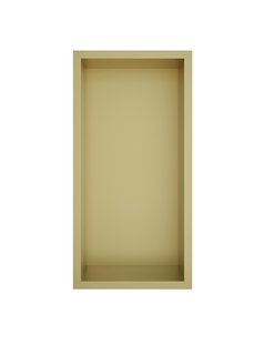 Hotbath &MORE Inbouwnis 30x15x10cm Geborsteld Messing PVD