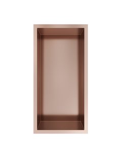 Hotbath &MORE Inbouwnis 30x15x10cm Geborsteld Koper PVD