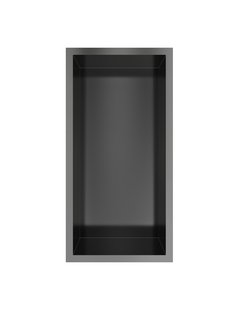 Hotbath &MORE Inbouwnis 30x15x10cm Geborsteld Gunmetal PVD