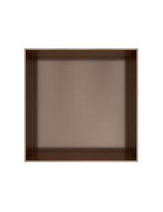 Hotbath &MORE Inbouwnis 30x30x10cm frameless Tuscan Bronze