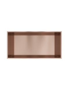 Hotbath &MORE Inbouwnis 30x60x10cm Geborsteld Koper PVD