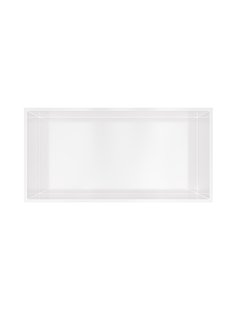 Hotbath &MORE Inbouwnis 30x60x10cm Mat Wit