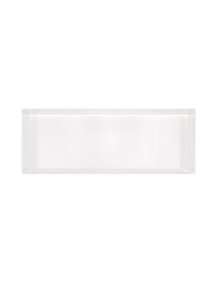 Hotbath &MORE Inbouwnis 30x80x10cm frameless + LED Mat Wit