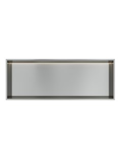 Hotbath &MORE Inbouwnis 30x80x10cm met LED IP44 RVS 316
