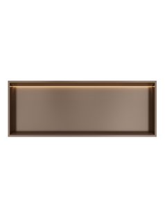 Hotbath &MORE Inbouwnis 30x80x10cm met LED IP44 Tuscan Bronze