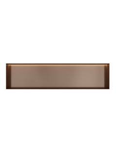 Hotbath &MORE Inbouwnis 30x120x10cm frameless + LED Tuscan Bronze