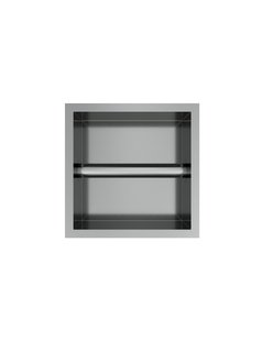 Hotbath &MORE Inbouw nis & borstelgarnituur 90x16x12,6cm RVS 316