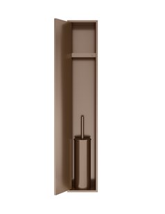 Hotbath &MORE Inbouw reserverol houder voor 6 rollen 74x20.9x14cm Tuscan Bronze