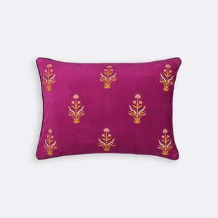 Kussenhoes in geribd fluweel Dylis