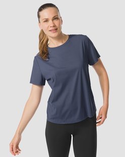 HEMA Damessportshirt donkerblauw (donkerblauw)
