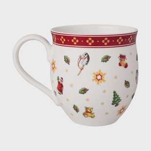 Villeroy & Boch Toy's Delight mok 23 cl Wit-rood