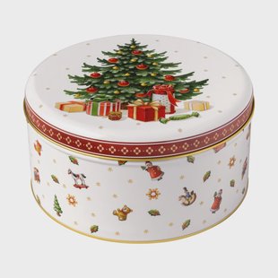 Villeroy & Boch Winter Collage Accessoires koekjestrommel 3-pack Wit
