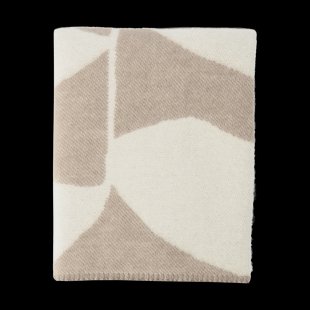 Scandi Living Leaf wollen plaid 130x180 cm Mole