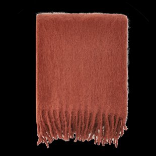 Scandi Living Dune mohair plaid 130x170 cm Sienna