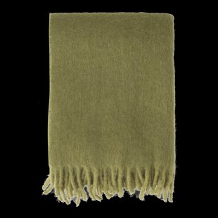 Scandi Living Dune mohair plaid 130x170 cm Olive