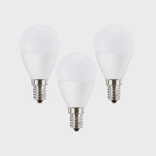 Philips - 3-pack Lichtbron LED 4,9W (470lm) 2700K E14 Attralux