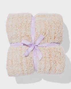 HEMA Plaid 130x150cm teddy bruin (nude)