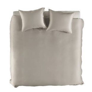 Yellow Dekbedovertrek Bamboo - flint grey