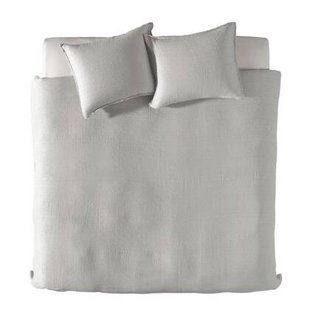 Yellow Dekbedovertrek Mousseline Katoen Garza - vaporous grey