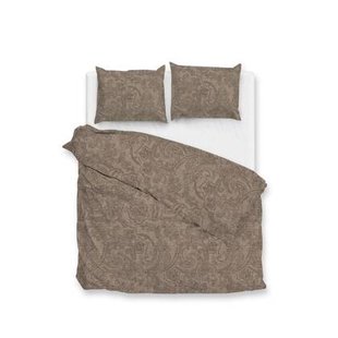 Zo Home Dekbedovertrek Katoen Paisley di Lino - palm taupe