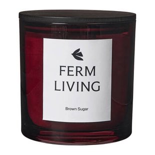 Ferm Living Vitto Geurkaars - Ø 12 cm - Dark Grape