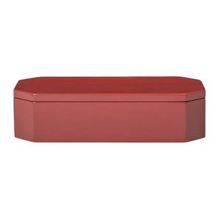 Ferm Living Nova Opbergdoos - B 20 cm - Picante Red