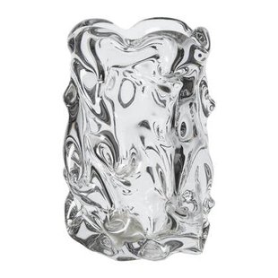 Ferm Living Virelle Vaas - H 18 cm - Transparant