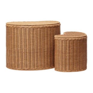 Ferm Living Willora Opbergmand - Set van 2 - Natural