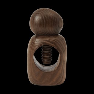 Ferm Living Cairn notenkraker Dark Brown