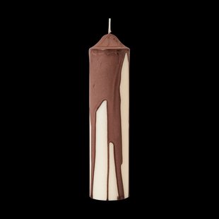 Ferm Living Dryp blokkaars Dark Chocolate, 20 cm