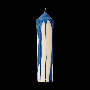 Ferm Living Dryp blokkaars Deep Blue, 20 cm