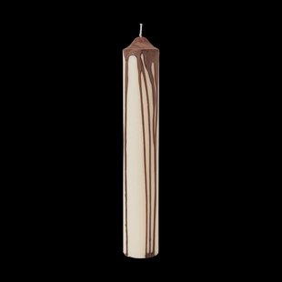 Ferm Living Dryp blokkaars Dark Chocolate, 30 cm