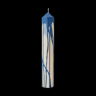 Ferm Living Dryp blokkaars Deep Blue, 30 cm