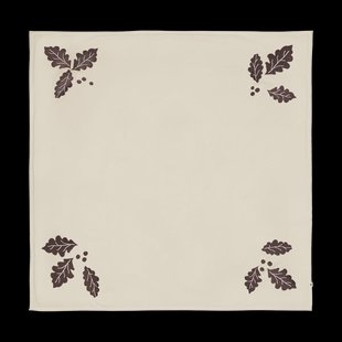 Ferm Living Oak kerstboom deken 120x120cm Natural
