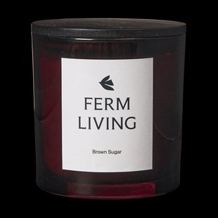 Ferm Living Vitto geurkaars 45 u Dark Grape